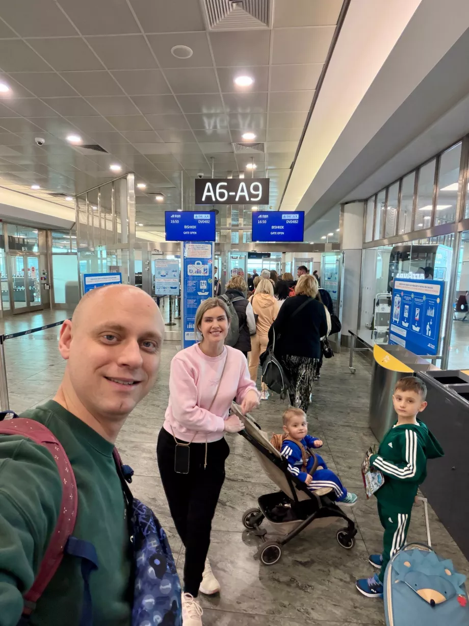 Család indulás előtt