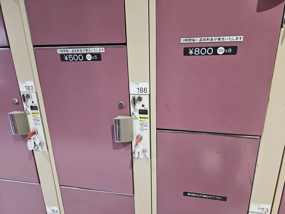 Poggyász tárolási árak