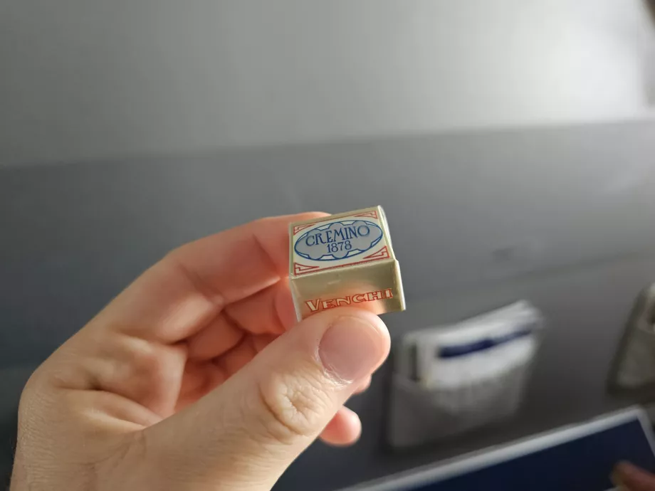 Csokoládé leszállás előtt