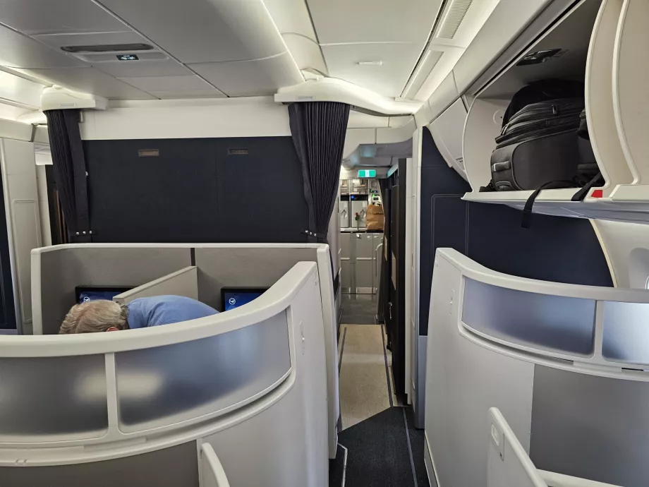 Kabin - kilátás a Business lakosztályokra