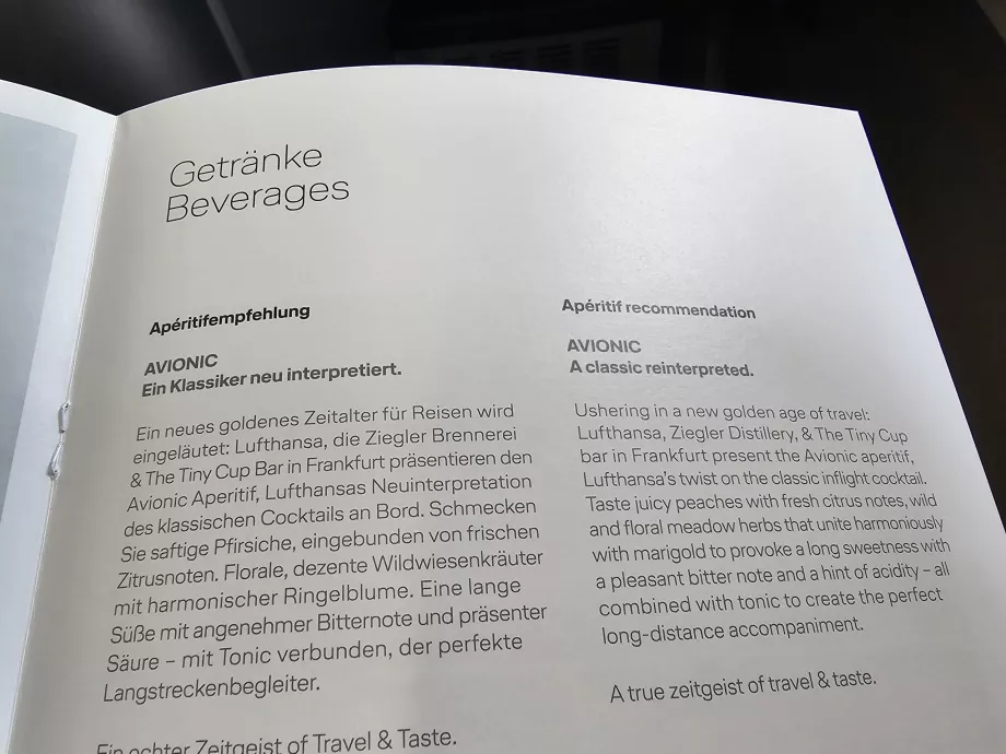 Avionic, aláírt koktél