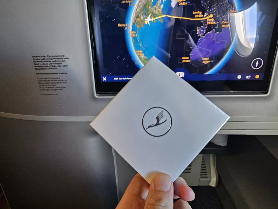 Csokoládé leszállás előtt