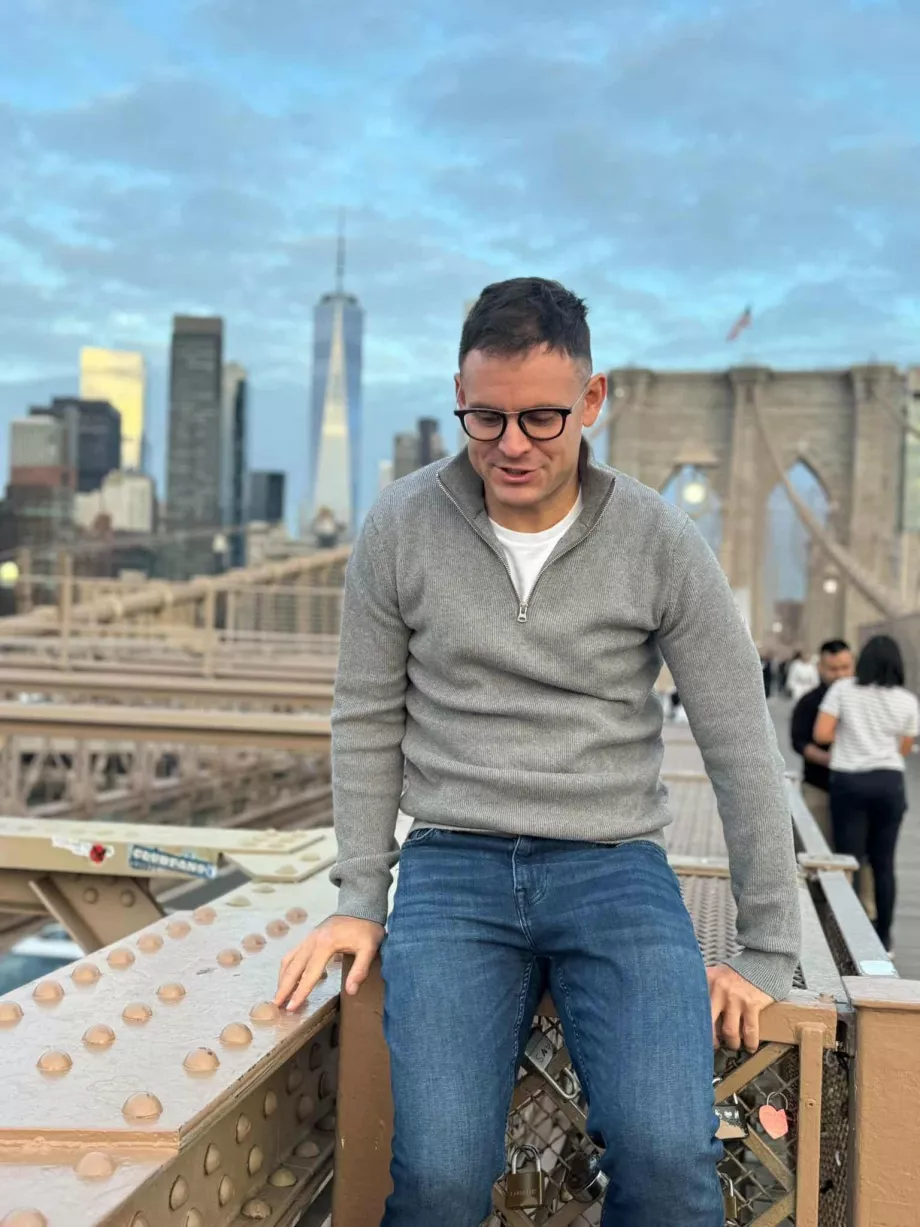 Én a Brooklyn hídon