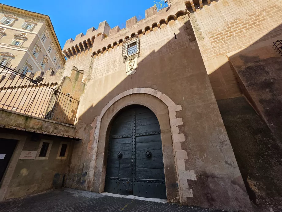 Passetto di Borgo bejárata