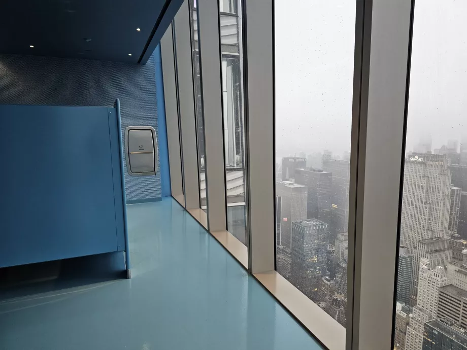 Summit One Vanderbilt, fürdőszoba kilátással