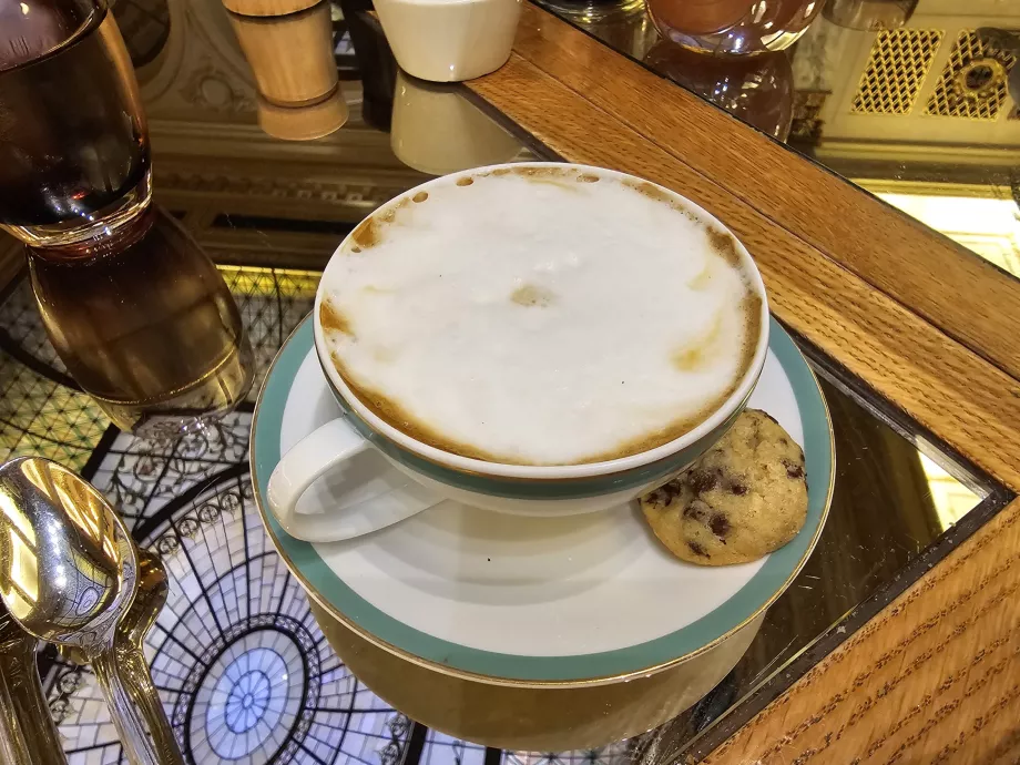 Cappucino a reggelinél