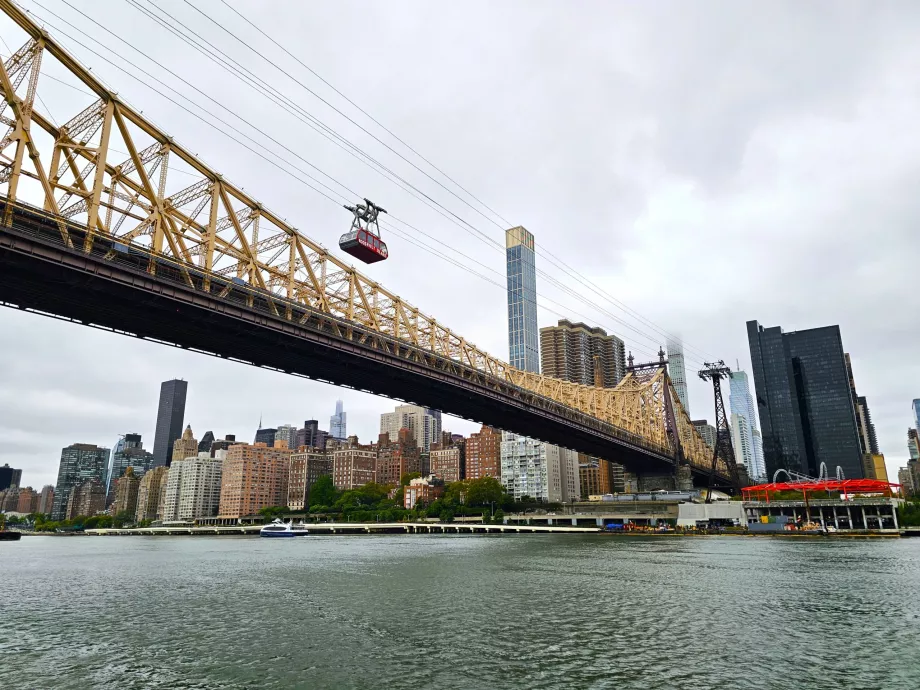 Kötélpálya a Roosvelt-szigetre