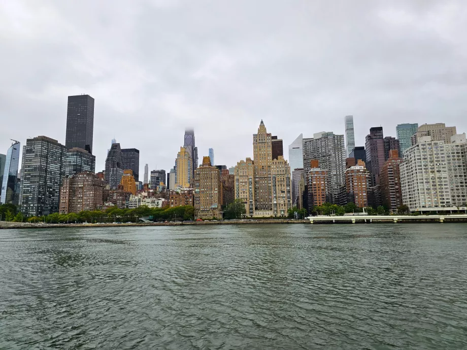 Kilátás a Roosvelt-szigetről