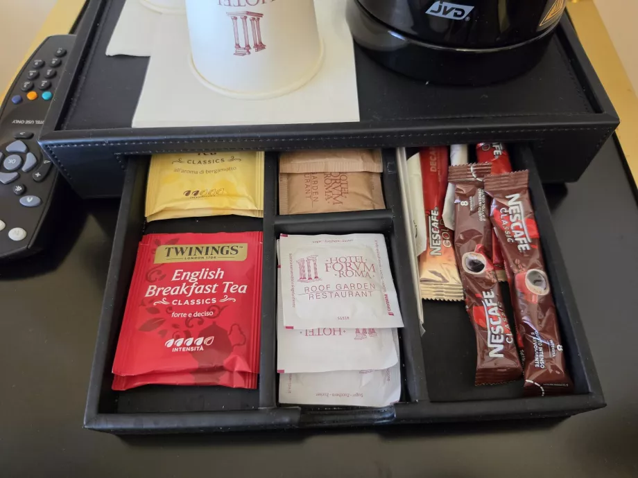 Instant kávé és tea