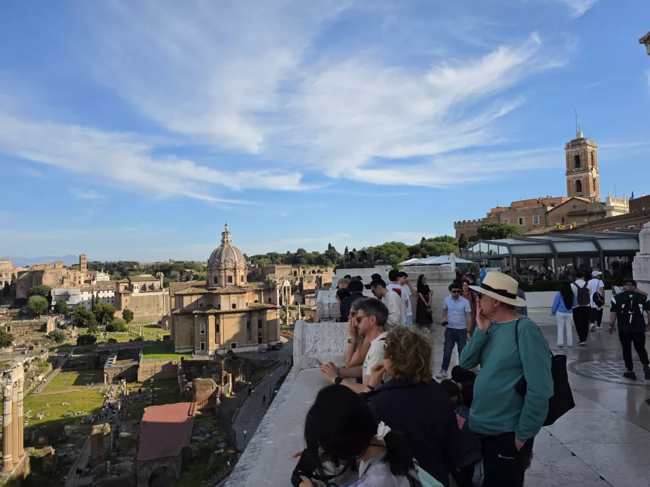 Altare della Patria, ingyenes rész