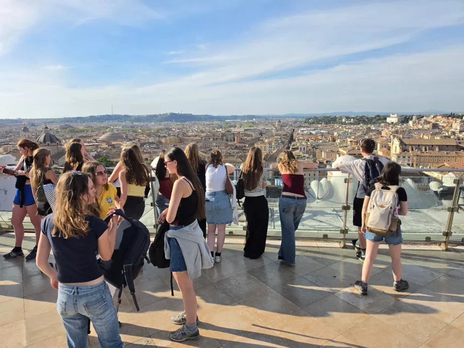 Altare della Patria, fizetős rész