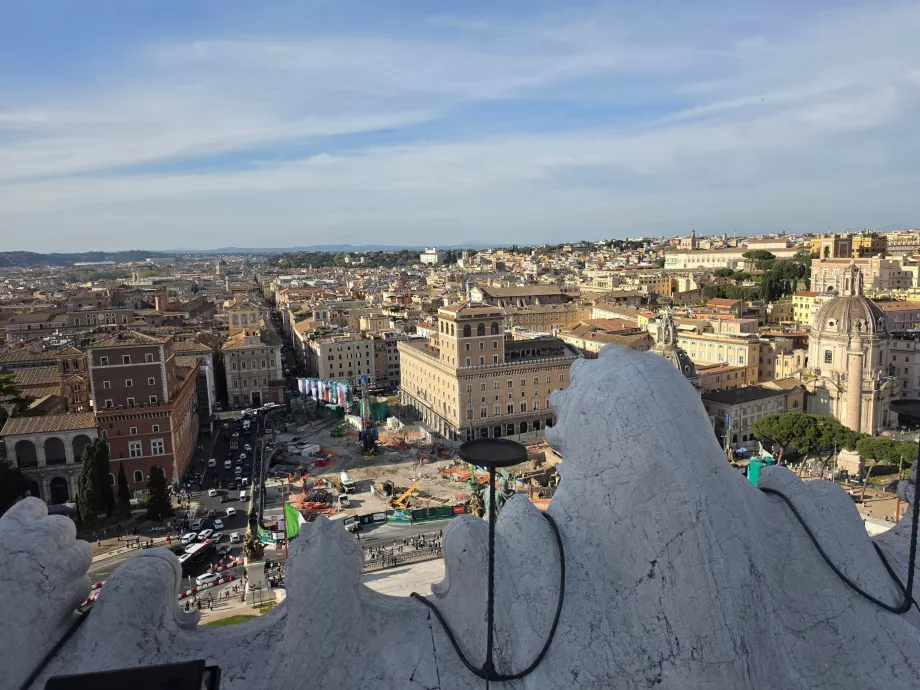 Altare della Patria, fizetős rész