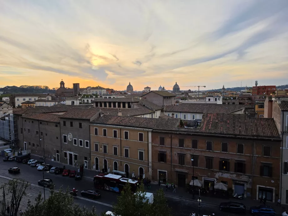 Kilátó a Piazza del Campidoglio téren
