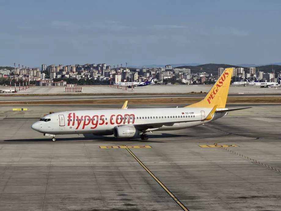Pegasus Airlines, Boeing 737-800, Isztambul SAW repülőtér