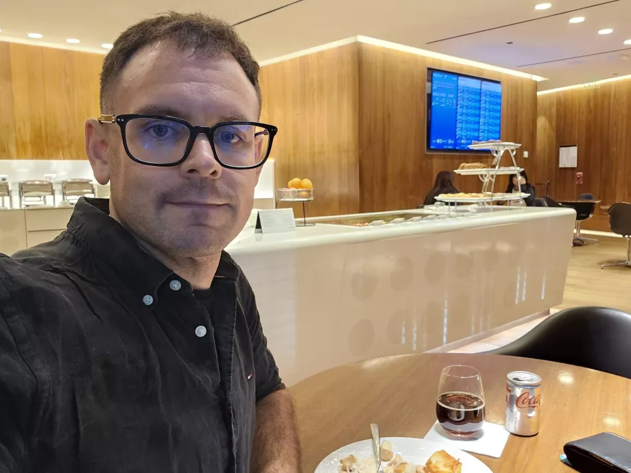 Én az Oryx Lounge-ban