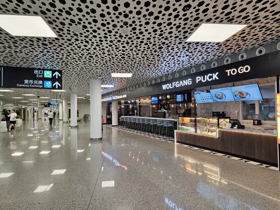 Étterem a nemzetközi terminálon